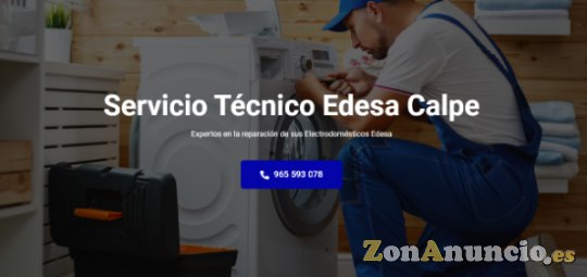 Servicio Técnico Edesa Calpe 965217105
